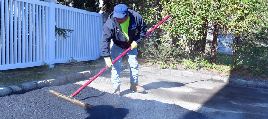 Installing Asphalt Paving