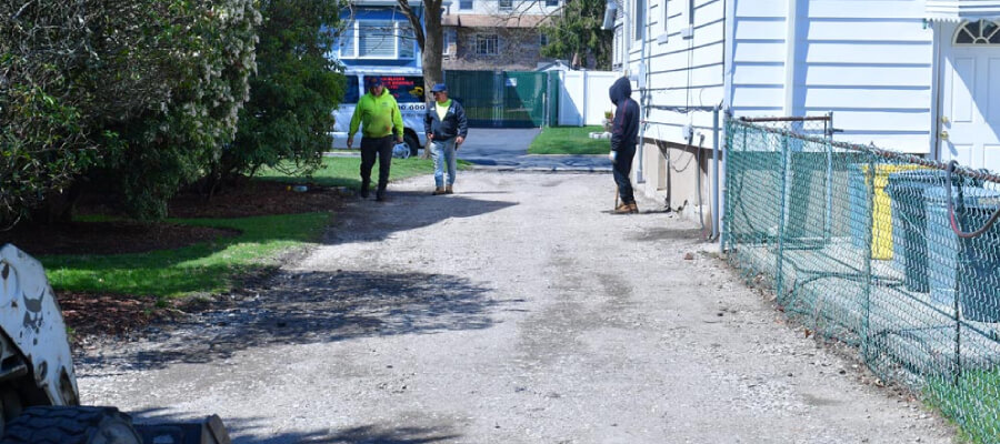 base driveway paving