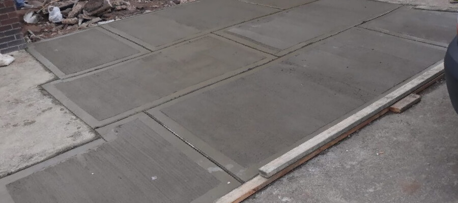 concrete paving