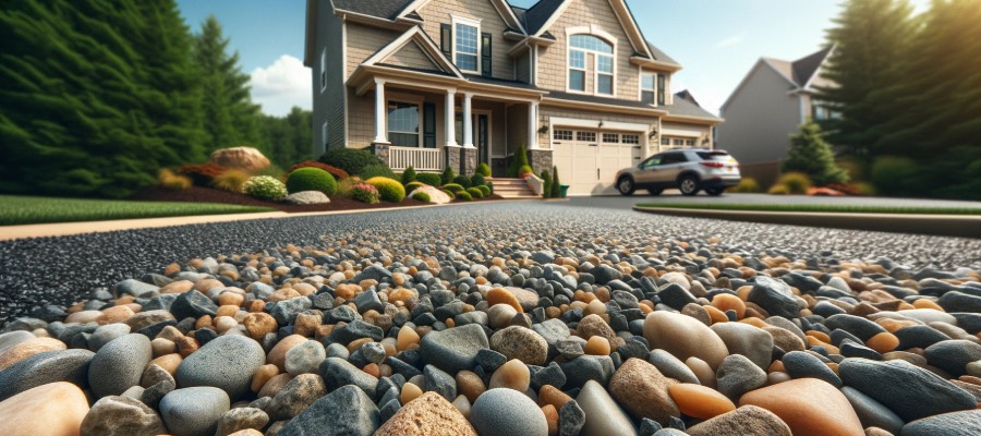 gravel driveway