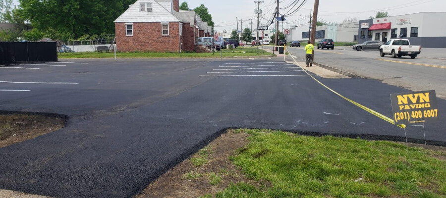 parking lot paving