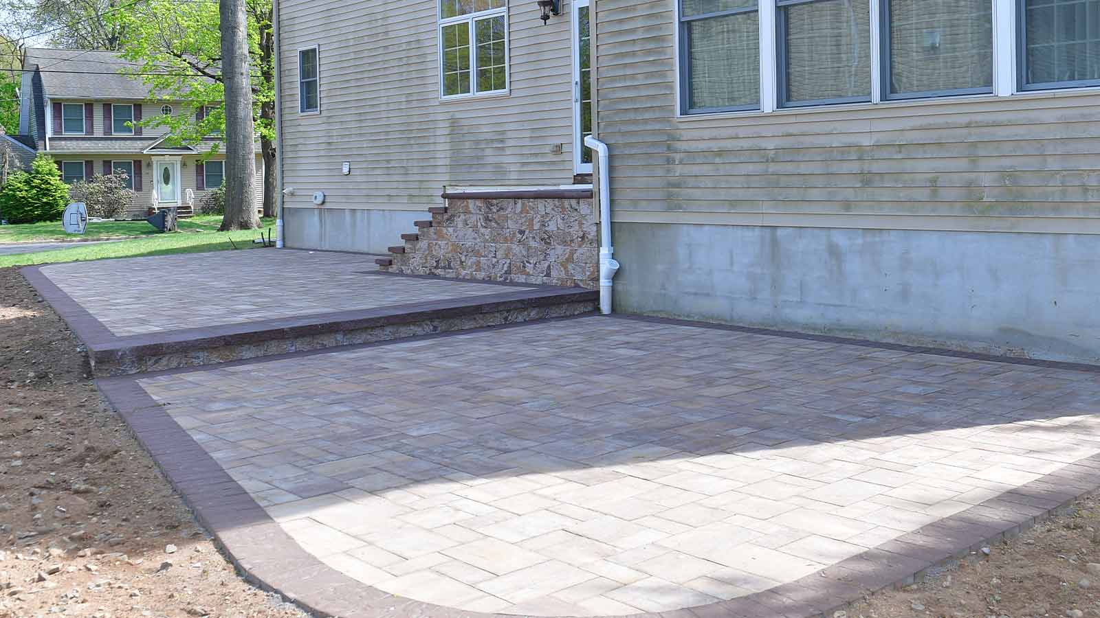 patio brick paving in passaic county