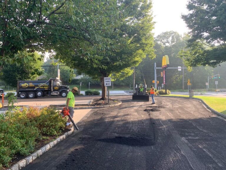 mcdonald's nj parking lot paving