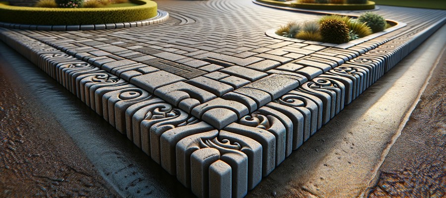 belgian block curbing