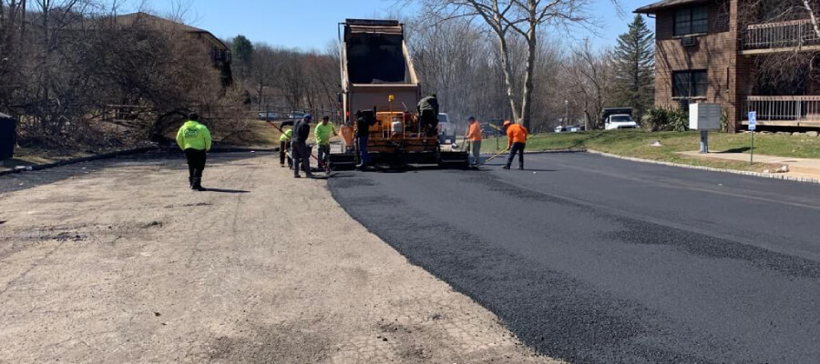 parking lot paving