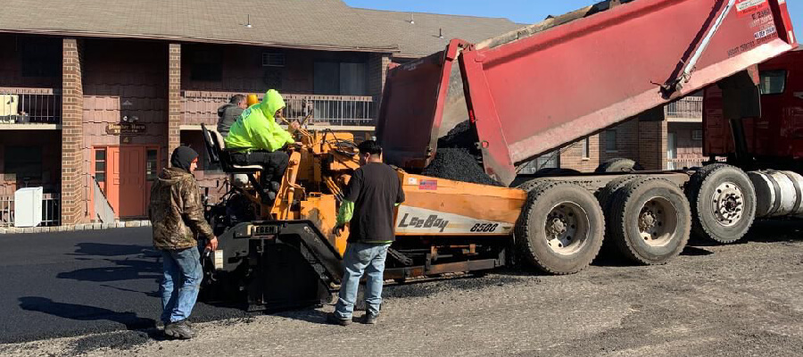 parking lot paving 