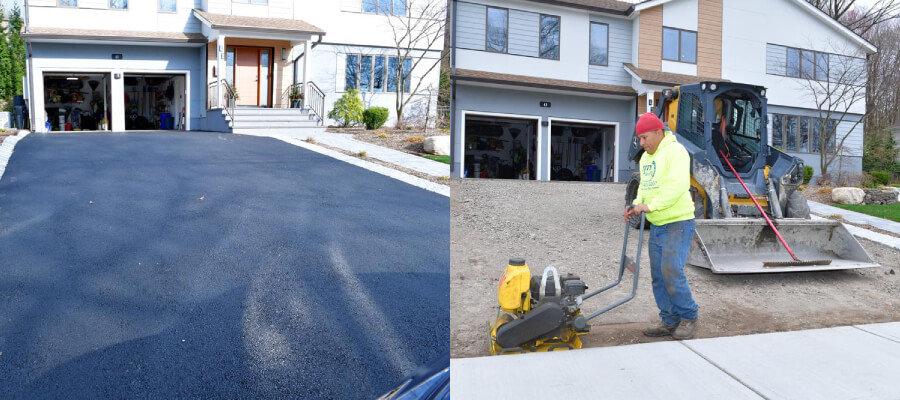 site preparation asphalt paving