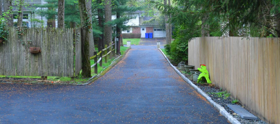 asphalt driveway