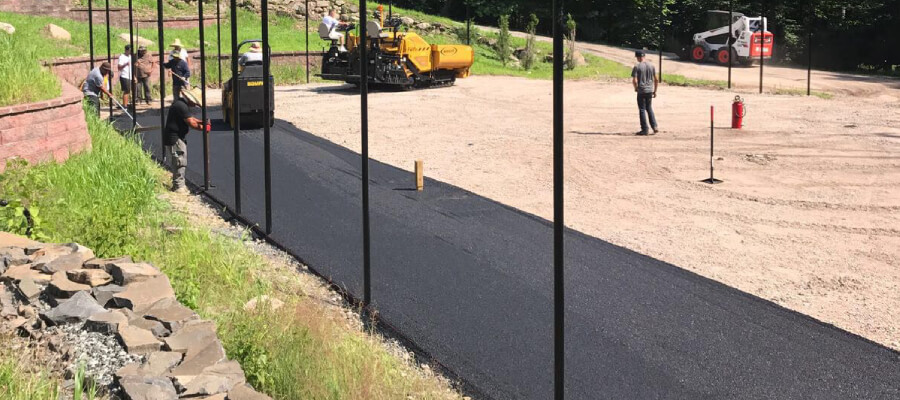 commercial asphalt paving