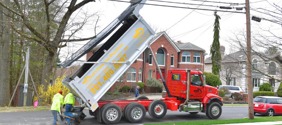 nvn paving asphalt truck