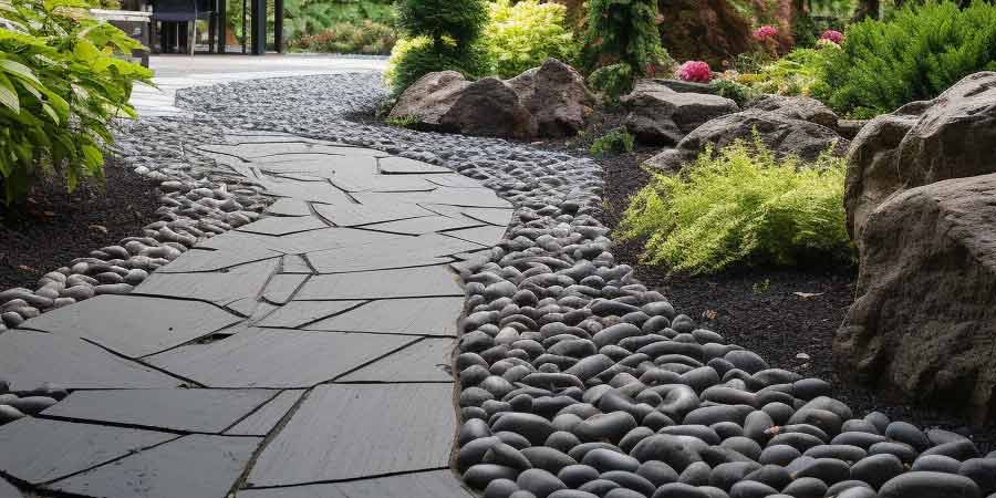 crushed stones material