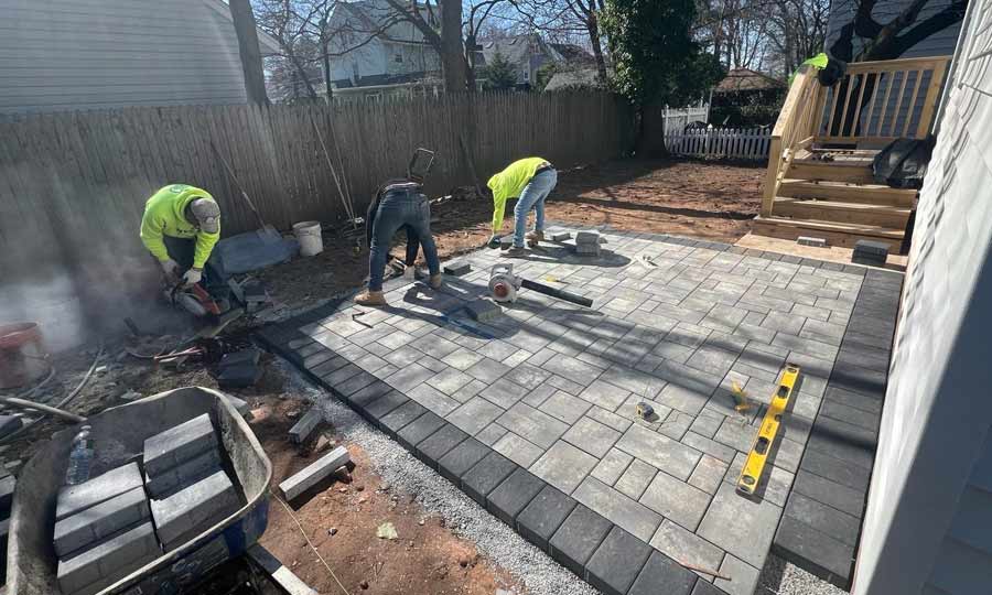 brick patio paving somerest nj